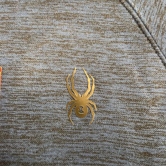 Spyder active pull over Blue sweatshirt, hoodie size small - Picture 5 of 10